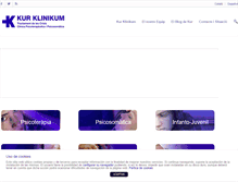 Tablet Screenshot of kurklinikum.com